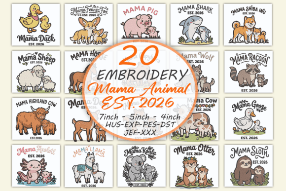 h1Mama Animal EST. 2026 Embroidery Bundle: A Seasonal Designer’s Review/h1