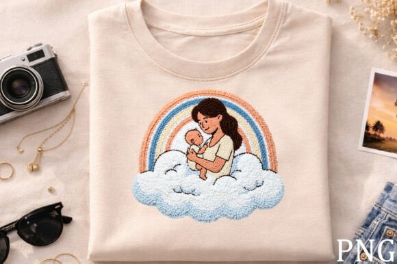 Mother Baby Rainbow Embroidery PNG: A Designer’s Honest Review for Real-World Use