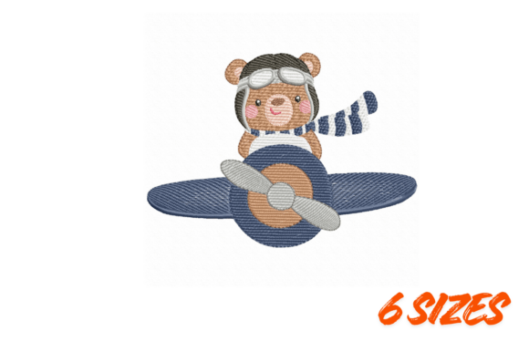 Pilot Bear Airplane Embroidery Art: A Designer Review