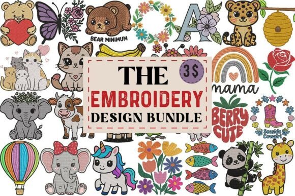 Reviewing The Mega Embroidery Design Bundle
