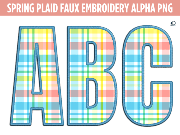 Spring Plaid Faux Embroidery Review for Apparel Designers